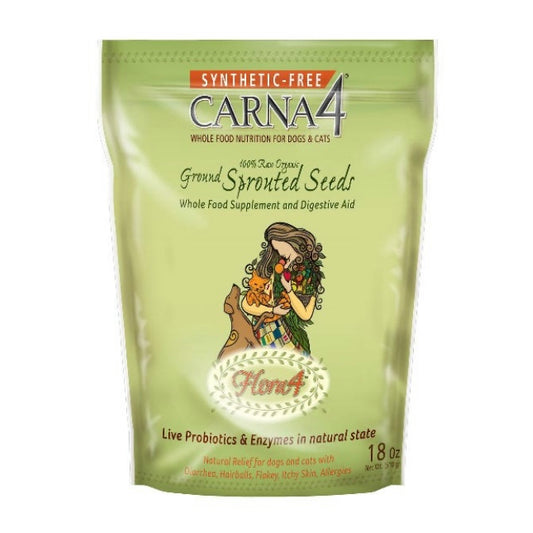 CARNA4 Flora4 Sprouted Seeds Topper - Original with Flax