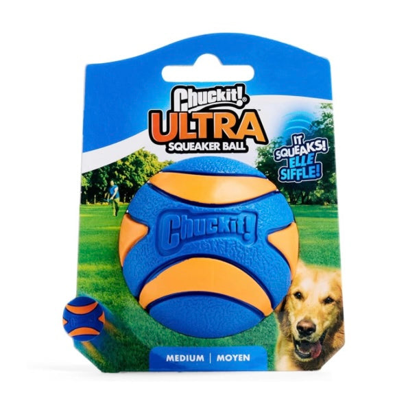 Chuck It! Ultra Squeaker Balls Medium Dog Toy