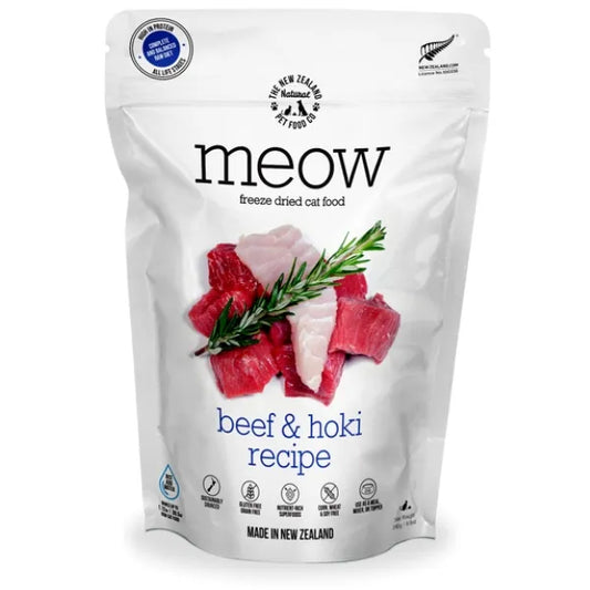 Meow Beef & Hoki FD Cat Food