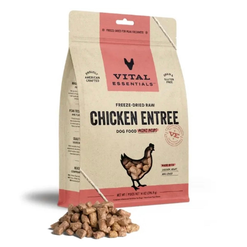 VE Chicken Entree Mini Nibs FD Dog Food