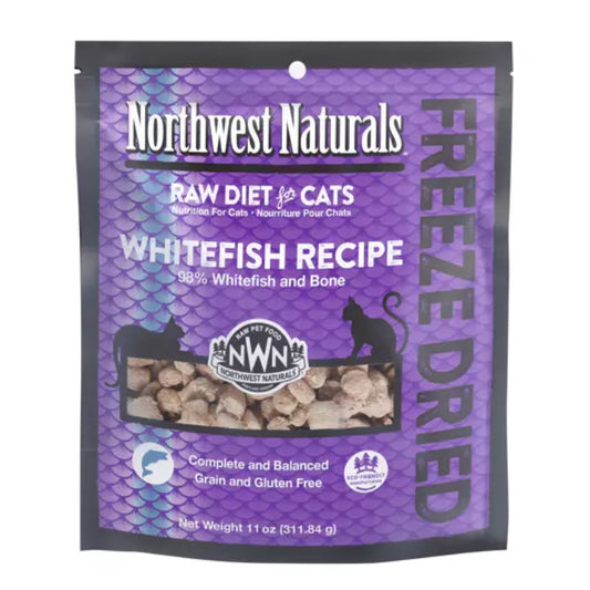 Northwest Naturals Freeze-dried Whitefish Recipes Cat Food