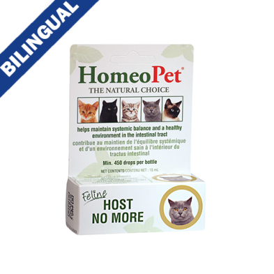Homeopet Feline Host No More 15ml
