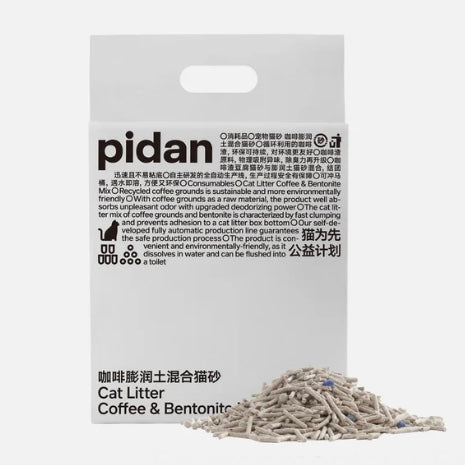 PIDAN Tofu Coffee and Bentonite Mix Cat Litter