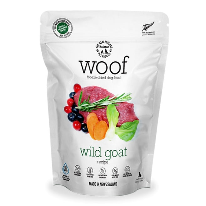 Woof Wild Goat FD Dog Food