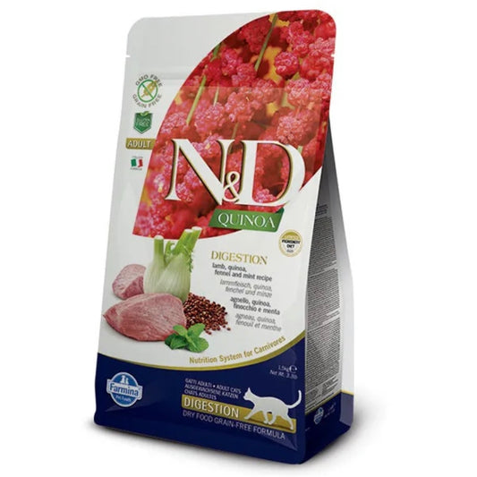 Farmina N&D Digestion Lamb & Quinoa Cat Dry Food