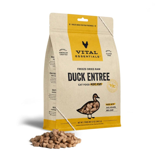 VE Duck Mini Nibs FD Cat Food