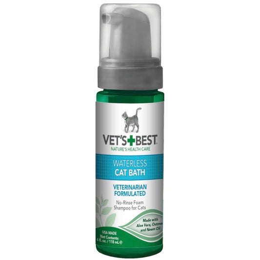 Vets Best Waterless Cat Bath 4oz