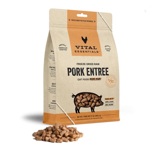 VE Pork Mini Nibs FD Cat Food