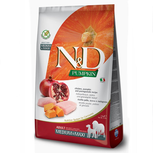 Farmina N&D Chicken, Pomegranate & Pumpkin Med/Maxi