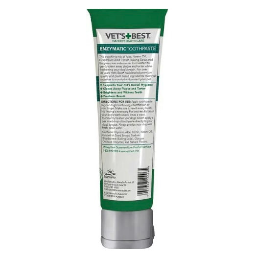 Vets Best Enzymatic Dental Toothpaste Dog