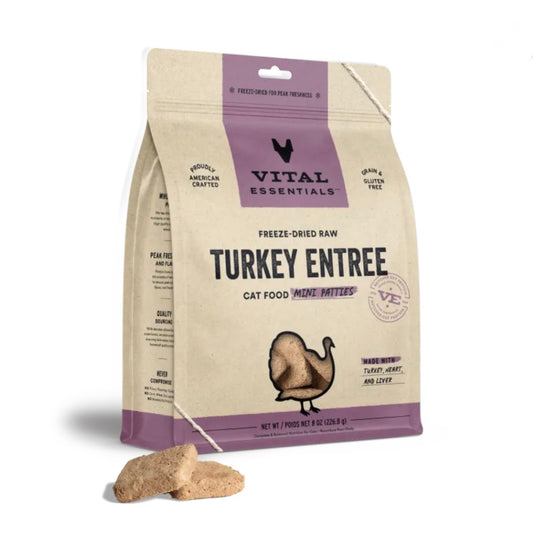 VE Turkey Mini Patties FD Cat Food