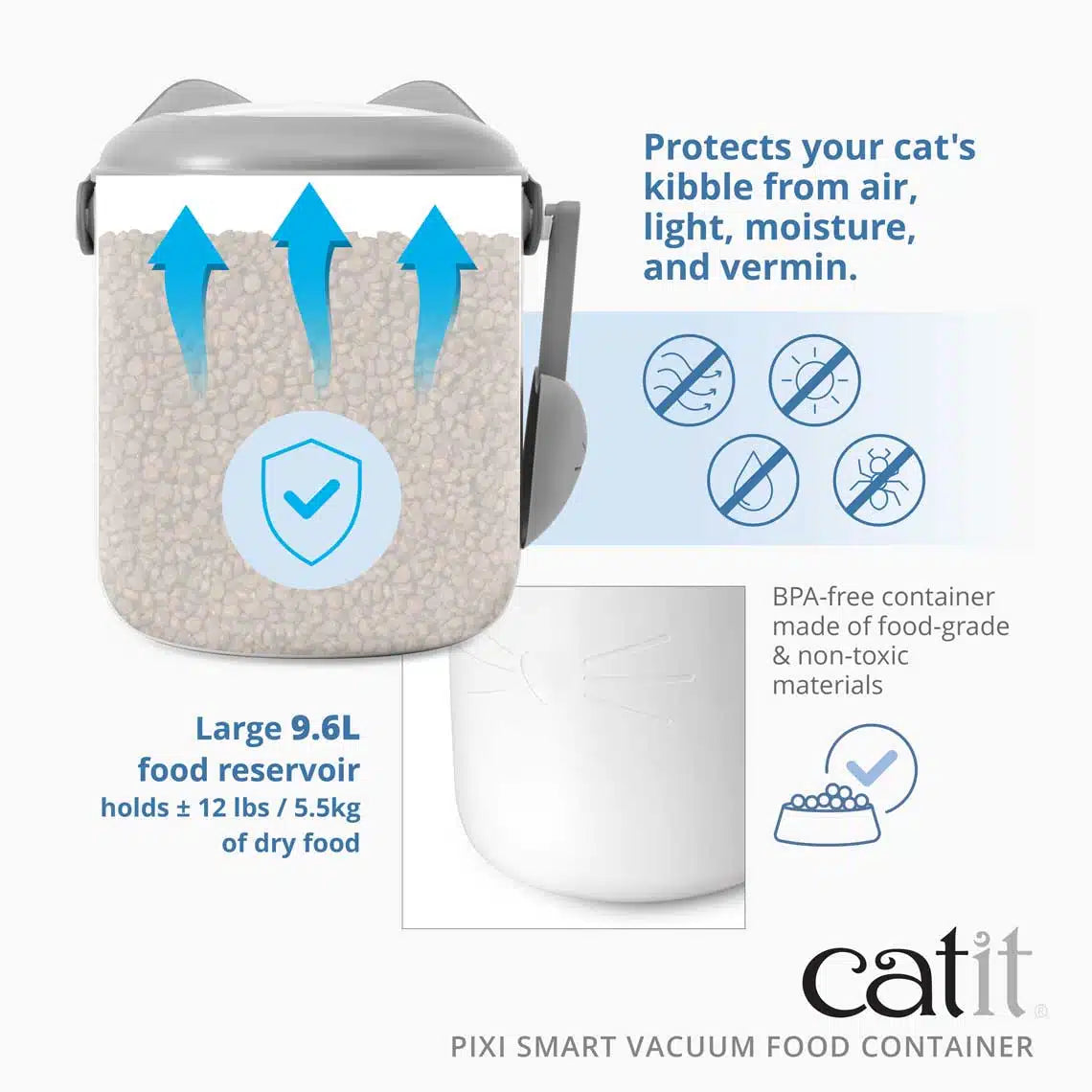 Catit Pixi Smart Vacuum Food Container