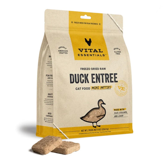 VE Duck Mini Patties FD Cat Food