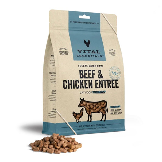 VE Beef & Chicken Mini Nibs FD Cat Food