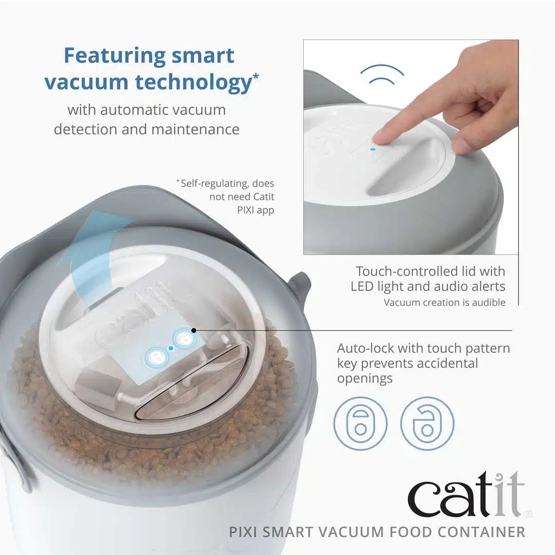 Catit Pixi Smart Vacuum Food Container