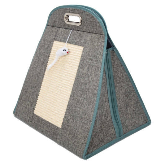 Ware Cat Bag with Scratching Surface & Toy