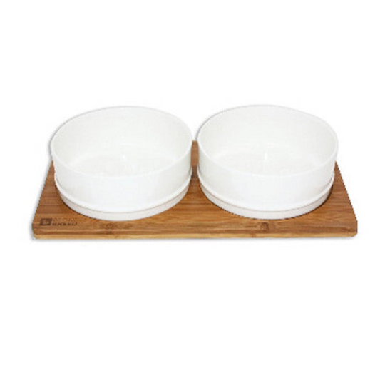 Be One Breed Bamboo & Ceramic Bowl 350ml