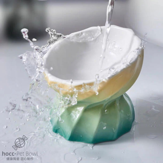 Hocc Candy Porcelain Pet Bowl