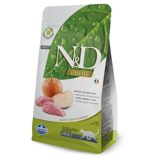 Farmina N&D Boar & Apple Adult Cat Dry Food