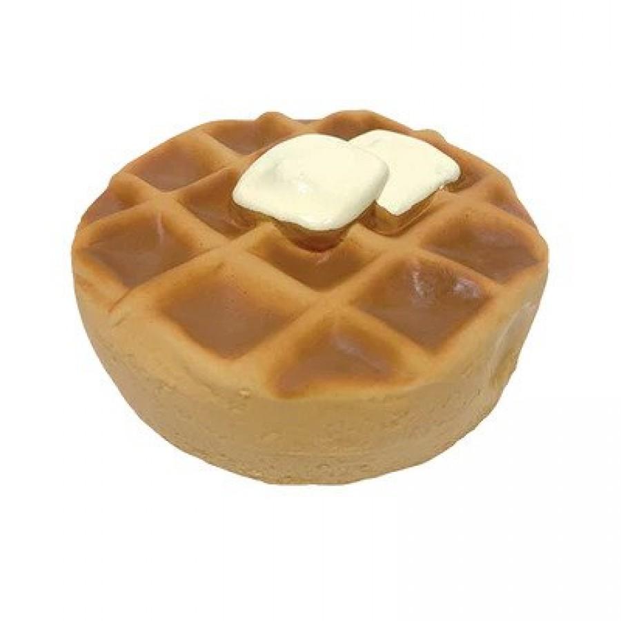 foufouBRANDS Latex Dessert Chew Belgian Waffle