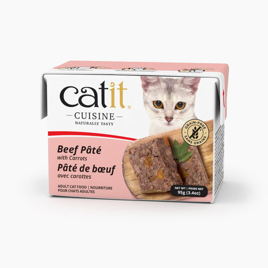 Catit Cuisine Beef Pate with Carrots