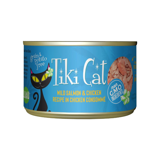 Tiki Cat Wild Salmon & Chicken Recipe Wet Cat Food