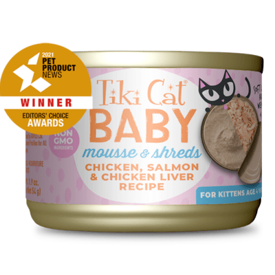 Tiki Cat Baby Chicken, Salmon & Chicken Liver