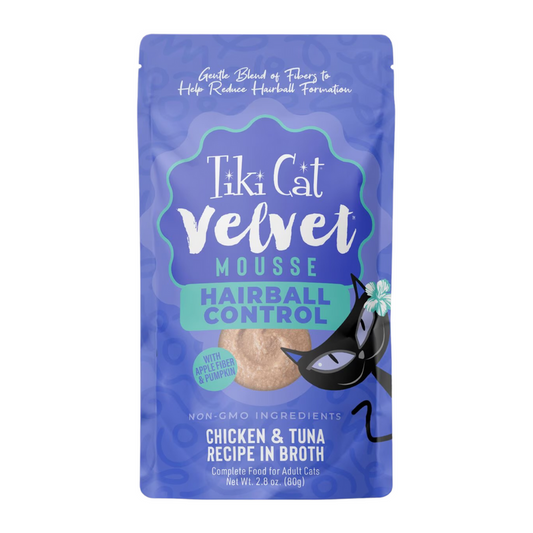 Tiki Cat Velvet Mousse Hairball Chicken & Tuna Recipe