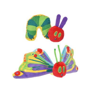 Multipet The Very Hungry Caterpillar Butterfly & Caterpillar with Catnip Cat Toy