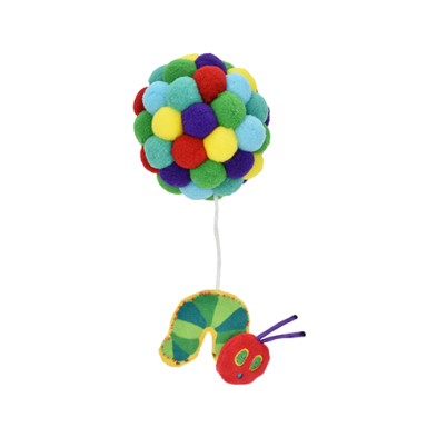 Multipet The Very Hungry Caterpillar Pompom Ball & Caterpillar Cat Toy