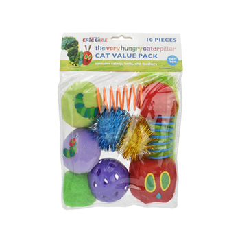 Multipet The Very Hungry Caterpillar Value Pack Cat Toys