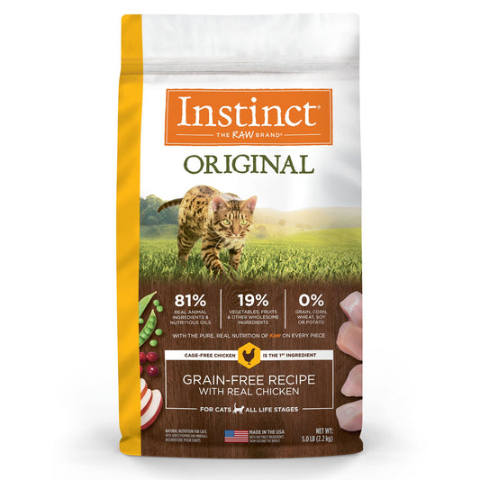 INSTINCT Original Grain Free With Real Chicken Cat Dry Food