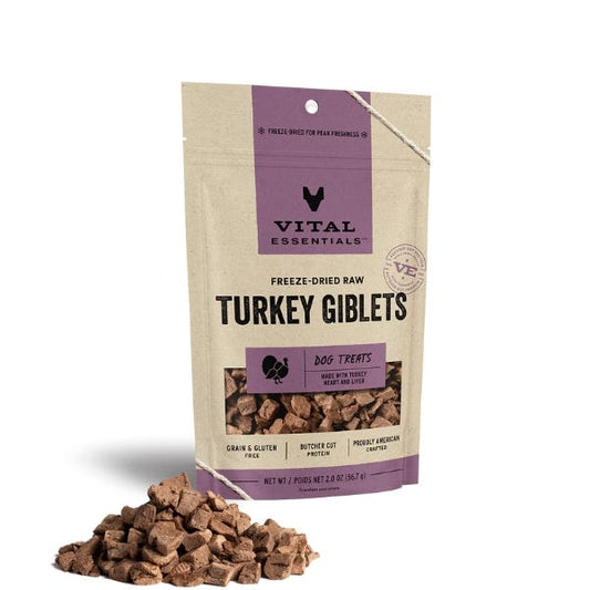 VE FDR Turkey Giblets Dog Treats