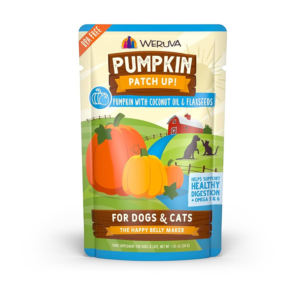 Weruva Patch Up! Pumpkin with Coconut Oil & Flaxseed