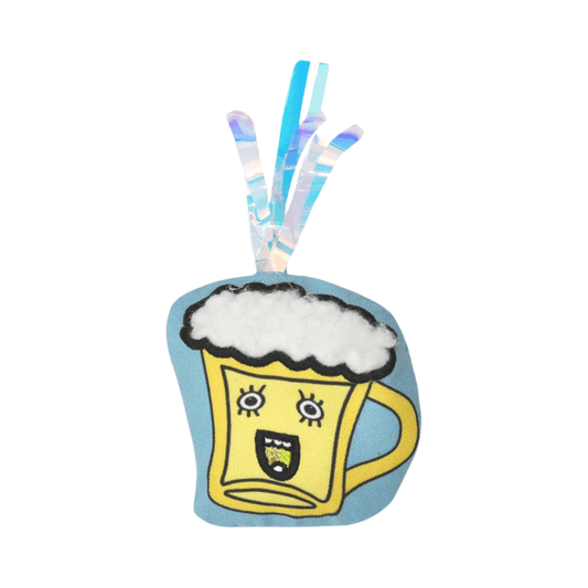 HugSmart Kitten Party - Beer Cat Toy