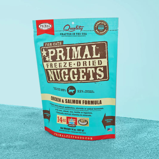 Primal Freeze Dried Chicken and Salmon CAT