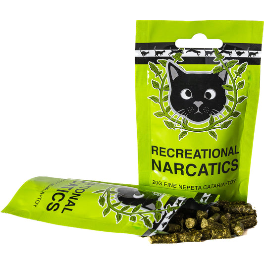 Recreational Narcatics Cat Toy + Pelletized Catnip
