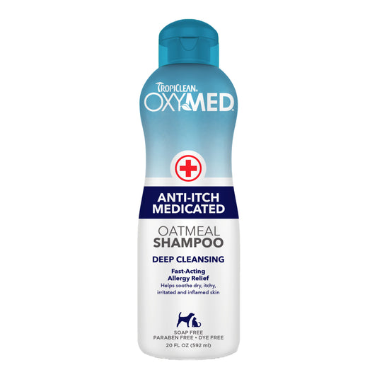 Tropiclean Oxymed Medicated Oatmeal Shampoo