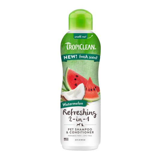 Tropiclean Refreshing 2-in-1 Shampoo & Conditioner - Watermelon