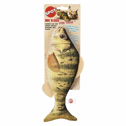 SPOT Gone Fishin' Hug N Kick Assorted Cat Toy