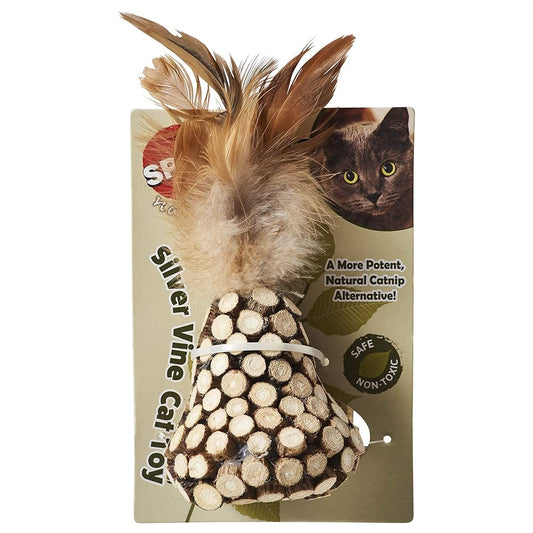 SPOT Naturals Silvervine Chunky Assorted Cat Toy