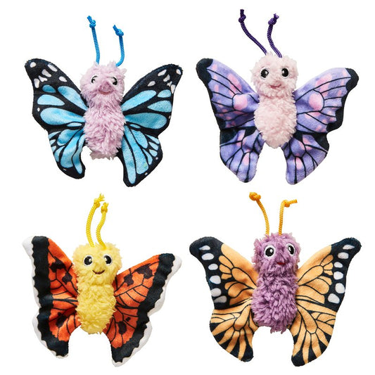 SPOT Love The Earth Butterfly Asosrted 4" Cat Toy