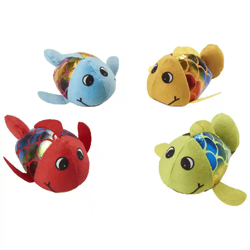 SPOT Plush Jittery Fish Assorted Cat Toy 3"