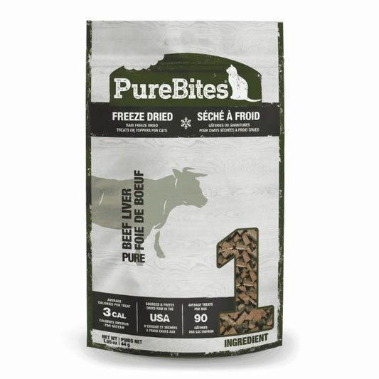 PureBites Beef Liver Freeze-Dried Cat Treats