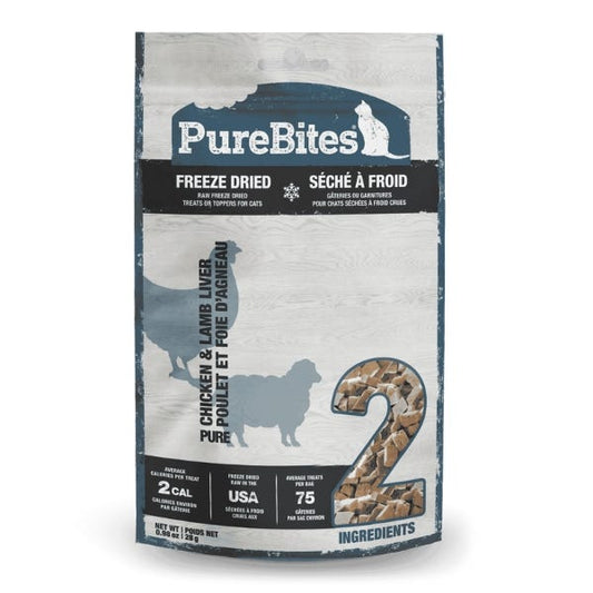 PureBites Chicken Breast & Lamb Freeze-Dried Cat Treats