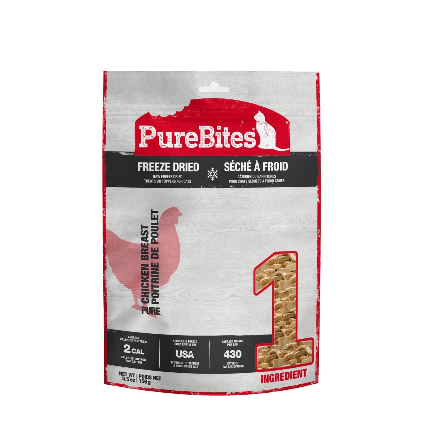 PureBites Chicken Breast Freeze-Dried Cat Treats