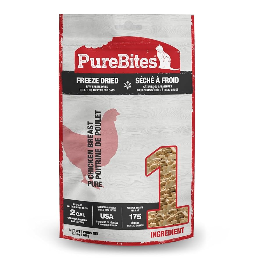 PureBites Chicken Breast Freeze-Dried Cat Treats