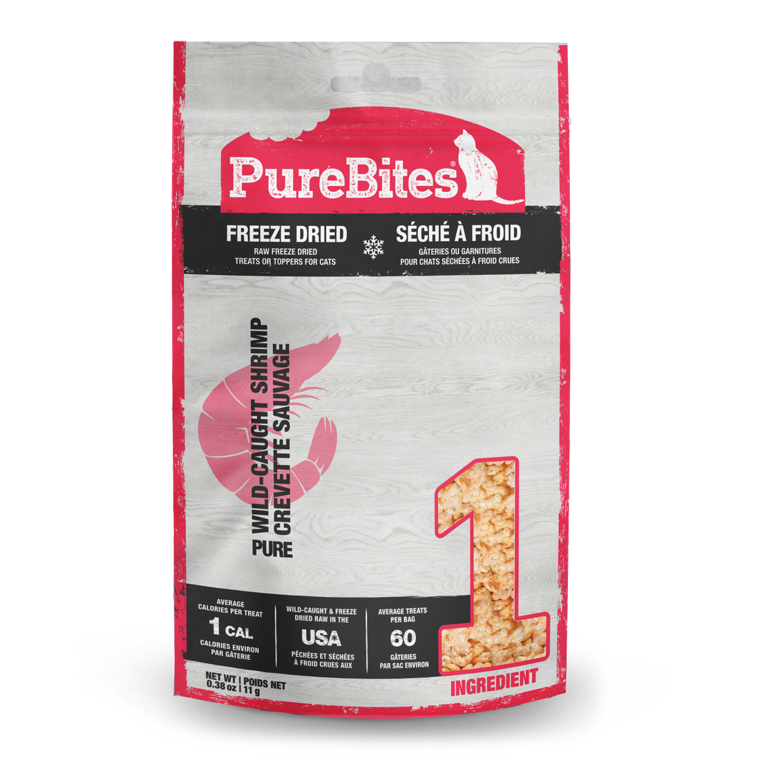 PureBites Shrimp Freeze-Dried Cat Treats
