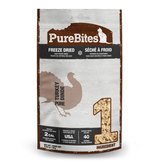 PureBites Turkey Breast Freeze-Dried Cat Treats