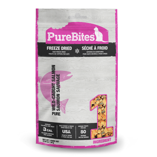 PureBites Wild Pacific Salmon Freeze-Dried Cat Treats